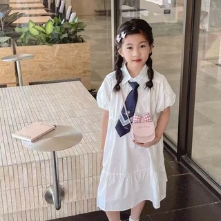 Túi đựng phụ kiện nơ kẻ sọc tinh tế và ngọt ngào công chúa Túi đựng son môi đeo chéo cho bé