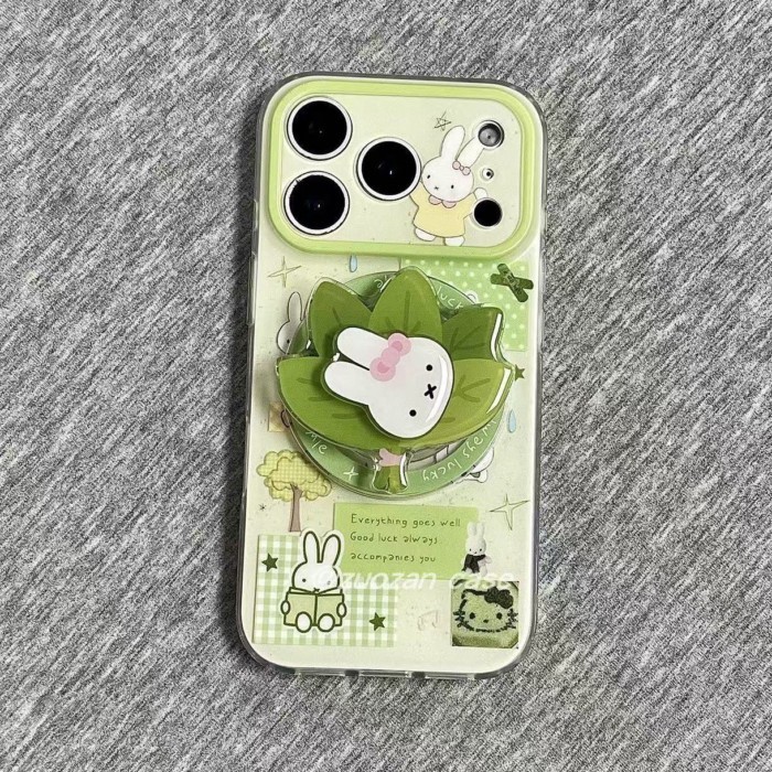 Giá đỡ từ tính lá bưởi đáy xanh Apple 17 Vỏ điện thoại 15pro / 13iPhone16 | BigBuy360 - bigbuy360.vn
