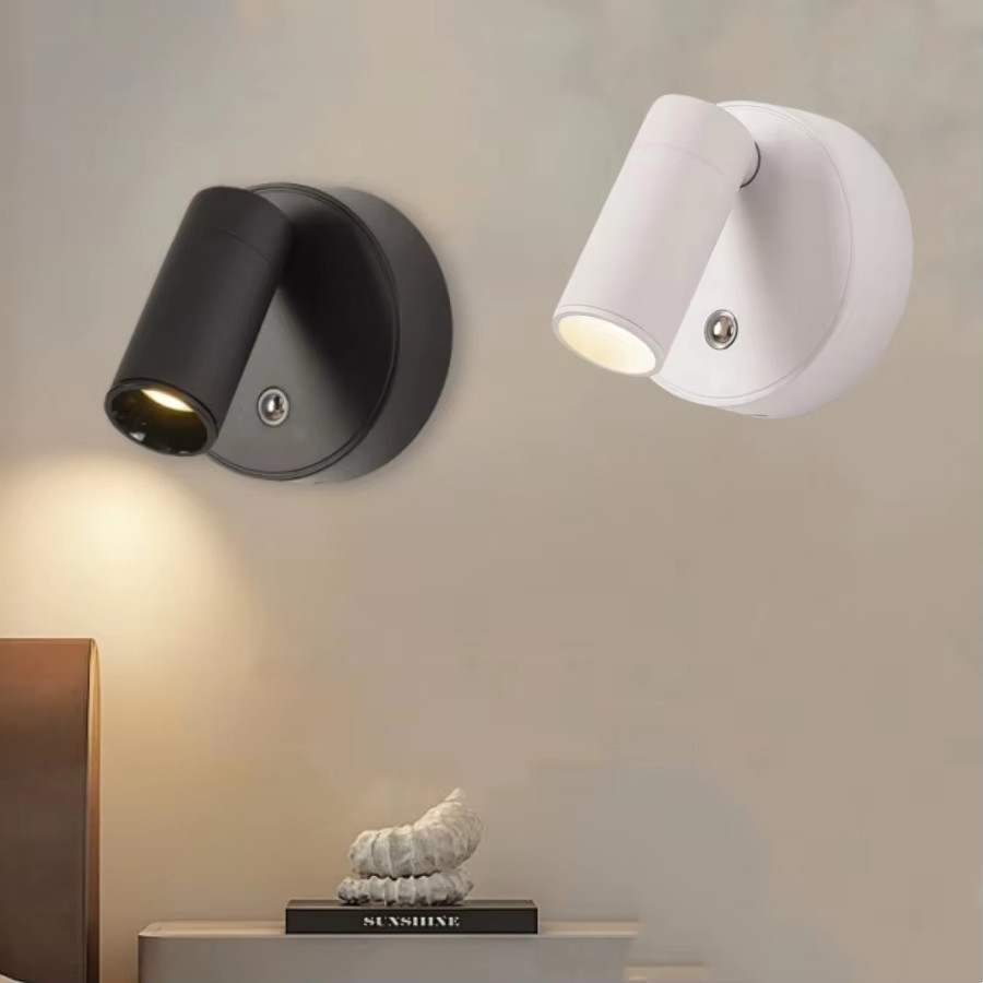 Tuổi thọ pin 8H Đèn cảm ứng có điều khiển từ xa Từ tính 3 màu Cảm biến chuyển động thông minh Đèn ngủ Đèn tường RGB có thể sạc lại cho trang trí chiếu sáng gia đình