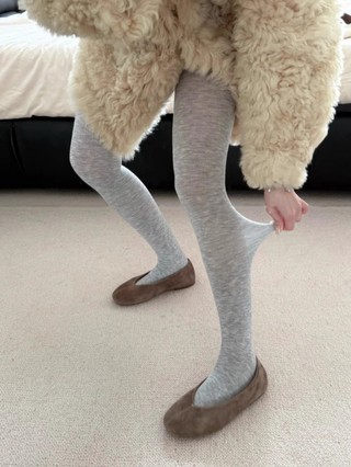 Quần Legging Nữ Thời Trang Từ Len Hơi Trong Suốt, Co Dãn Tốt, Ấm Áp