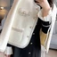 Áo khoác len giả nhung hai mặt Xiaoxiang Hàn Quốc áo len cardigan dáng rộng xuân thu khí chất xã hộ