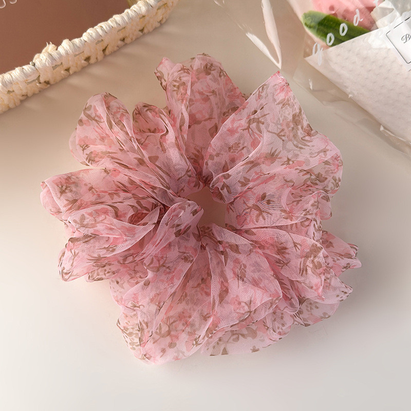 Nhiều màu sắc | Dây buộc tóc Organza hoa cổ tích Dây buộc tóc đa năng cho bé gái