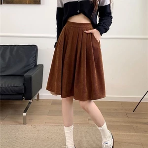 Bé Gái Váy Ren Định Mùa Thu Đông Cho Bé Váy Thời Trang Retro Trẻ Em Màu Váy Chữ A Đa Năng