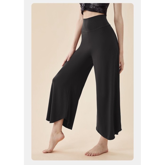 Trang phục tập yoga, quần ống rộng múa cổ điển, mông đẹp, múa dân tộc hiện đại quần tập thẳng
