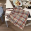 Niche Retro Kẻ Sọc Đỏ Túi Đeo Vai Đi Lại Sát Nách Túi Tote Cao Cấp Thời Trang Nhẹ Túi Vải Dung