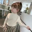 DeRong Nửa Cổ Rùa Quần Áo Thu Đông Bé Gái Áo Thun Dài Tay Áo Sơ Mi Đáy Đa Năng Cho Trẻ Em Và