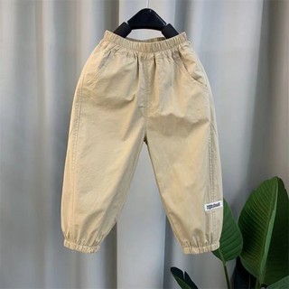 Quần trẻ em kiểu dáng mỏng mới, quần mùa hè cho bé vừa và nhỏ, quần chống muỗi, quần thường n
