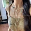 Vòng cổ phong cách dân tộc Retro Vòng cổ dây bện màu Bohemian Thời trang nữ Châu Âu và Mỹ Phón