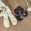 Dép xỏ ngón mùa hè mới dành cho nữ, thoải mái và đa năng, Dép xỏ ngón ngọc trai giá trị cao,