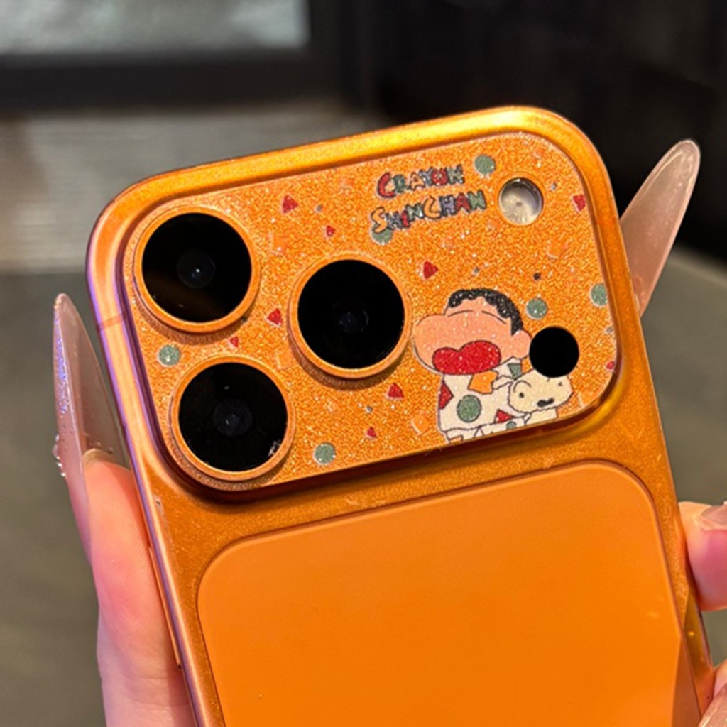 2 Gói Điện Thoại Camera Trang Trí Phim Cho iPhone 17 18 Pro Max Hoạt Hình Đáng Yêu Twinkle Hello Kitty Crayon Shin-chan CNY Phong Phú Điện Thoại Di Động Trong Suốt Mặt Sau Miếng D… – ảnh mô tả chi tiết 2