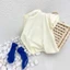 Mới thường ngày cotton nguyên chất không tay dáng rộng họa tiết chó hoạt hình cho bé trai và