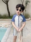 Đồ bơi Đồ bơi một mảnh chống nắng trẻ em quần bơi đồ bơi bé trai khô nhanh phong cách mới