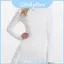 Áo thun tập luyện nữ dài tay với chất liệu chống ẩm cho phòng tập thể dục và thể dục