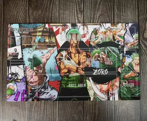 O-P Roronoa Zoro Trading Card Game Mat OPCG CCG Pad Table Playmat 600 * 350MM
