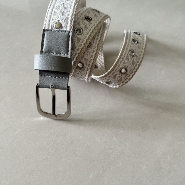 Thắt lưng Hàn Quốc niche mới đa năng phong cách retro trang trí thắt lưng kim loại quần jean t