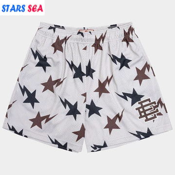 Mùa Hè Mới Quần Short Nam Quần Short Thường Ngày Tập Thể Dục Đi Biển Quần Short Lưới Thoáng Khí Quần Short Jogger Nam EE Quần Short