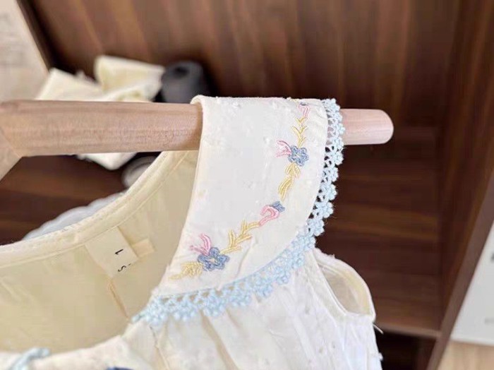 Đầm Bé Gái Mùa Hè Mới Phong Cách Hàn Quốc Đa Năng Đầm Công Chúa Cho Bé Một Tuổi Đầm Cổ Hải Qu