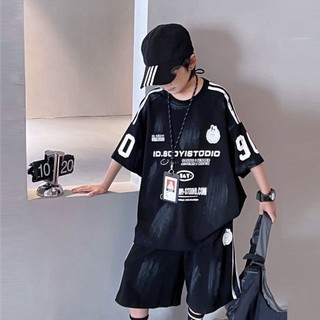 Câu Chuyện Cổ Tích Nhớ Bé Trai Phù Hợp Với Mùa Hè Quần Áo Thể Thao Trẻ Em Bộ Đồ Bóng Rổ Bé Trai Mùa