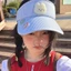 Mũ rỗng dopamine sọc thỏ dễ thương dành cho trẻ em và người lớn, mũ chống nắng mùa hè đa năng