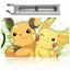 Thảm chơi Pokemon Pikachu MỚI với vùng thẻ 600 * 350 * 2mm Thảm chơi trò chơi cao su của TCG