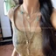 Vòng cổ phong cách dân tộc Retro Vòng cổ dây bện màu Bohemian Thời trang nữ Châu Âu và Mỹ Phón