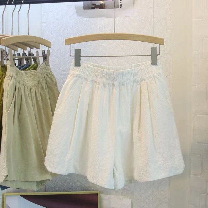Giải Phóng Mặt Trời Mùa Hè Size Lớn Quần Rộng Phong Cách Hàn Quốc Quần Short Cao Cấp Nữ Che T
