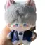 Deepspace And Love Búp bê sang trọng hình mèo đáng yêu 10cm có đuôi cố định dành cho người hâm mộ