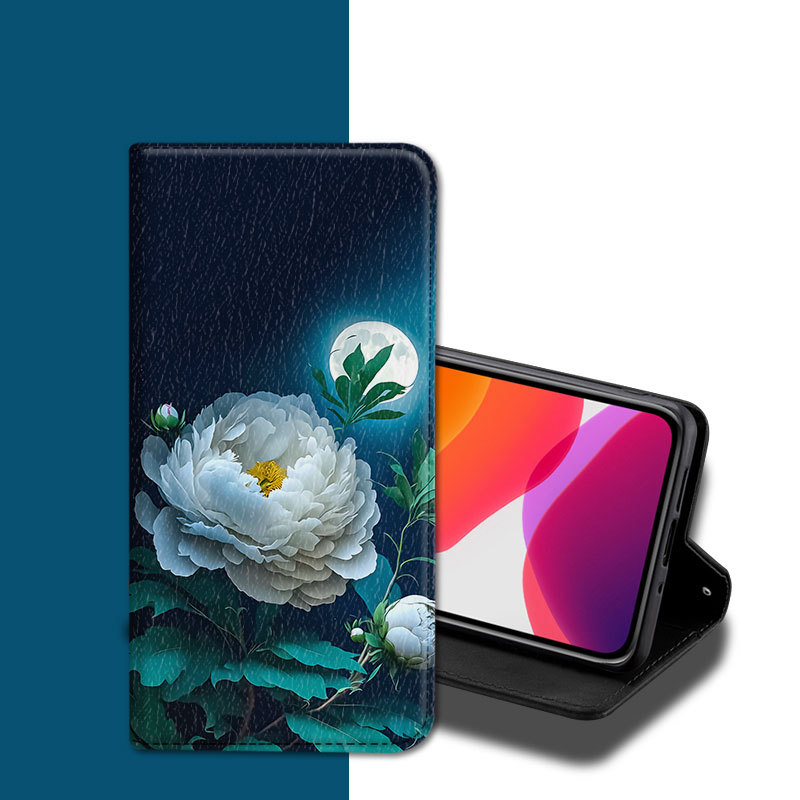 Ốp Da Lật Thích Hợp Cho OPPO Reno 7 Lite 8 10 Pro + 7Z 8T Vỏ Điện Thoại Khe Cắm Thẻ Hoa Bướm