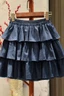 Thời trang Hàn Quốc bánh váy váy denim mỏng nữ băng lụa cao cấp váy ôm váy tutu