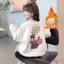áo nỉ trẻ em mùa thu đông quần áo trẻ em cotton nguyên chất áo bé trai mới dài tay thời trang bé