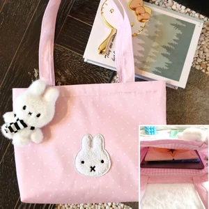 Túi xách sách giáo khoa Miffy đẹp đi làm và đi chơi, túi đựng điện thoại di động dung lượng l