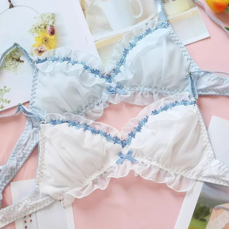Quần lót nữ gợi cảm siêu nhẹ với ren cạnh, thoải mái và phù hợp cho tập luyện - Set tam giác