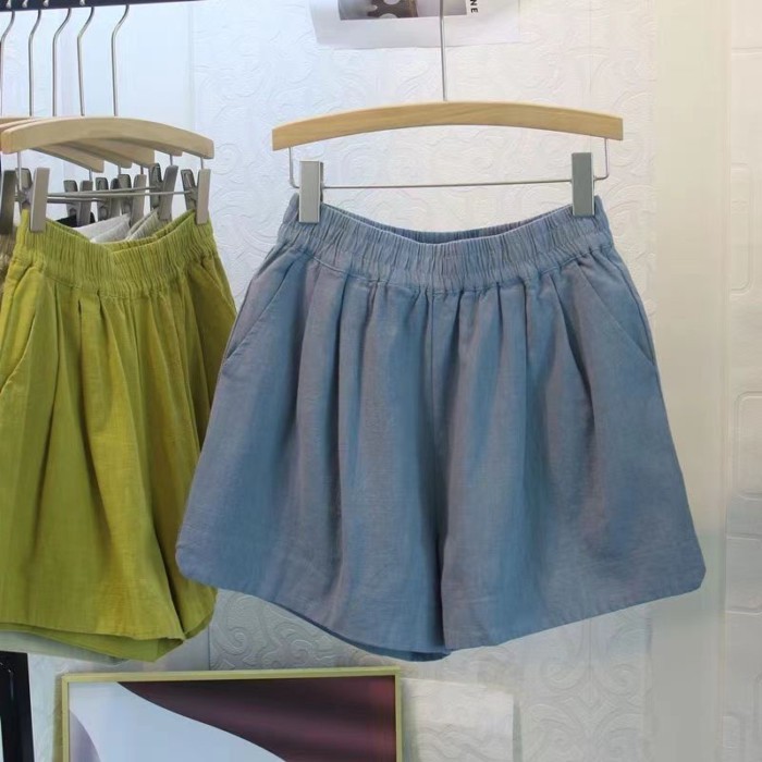 Giải Phóng Mặt Trời Mùa Hè Size Lớn Quần Rộng Phong Cách Hàn Quốc Quần Short Cao Cấp Nữ Che T