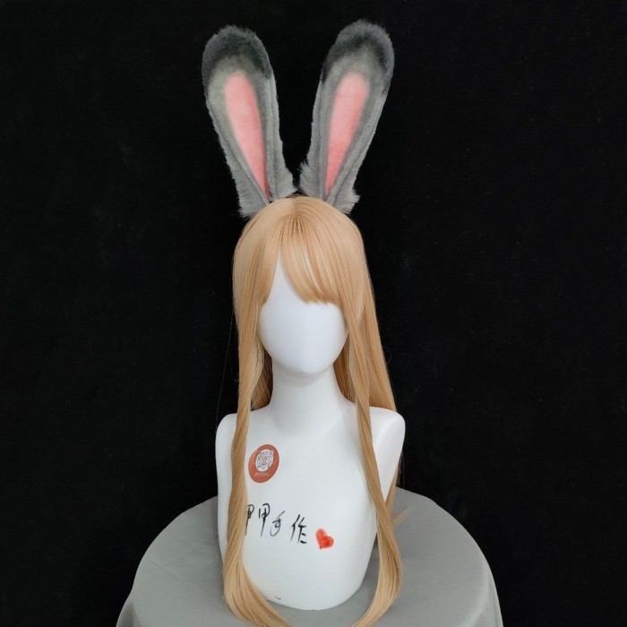 Mô Phỏng Tai Động Vật Cosplay Judy Thỏ Sĩ Quan Cảnh Sát Tai Thỏ Và Đuôi Băng Đô Phụ Kiện Tóc Bộ