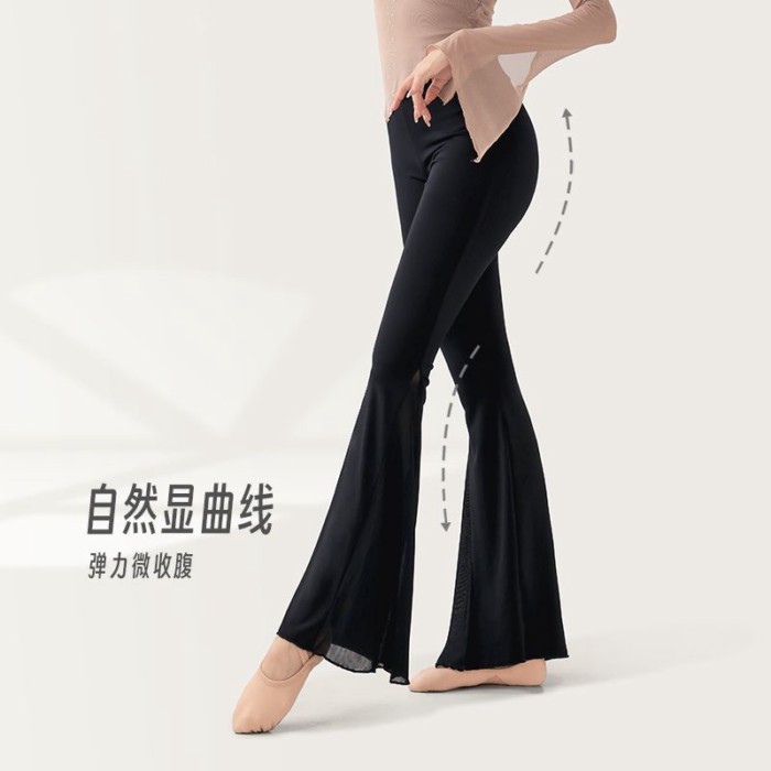 Múa Trung Quốc múa cổ điển thanh lịch quần đuôi cá lưới tập quần múa dân tộc người lớn tập múa q