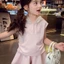 Bộ vest nữ trung niên trở lên, Xia Xin, bộ vest có mũ trùm đầu ren phong cách hiện đại, quần