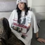 Mùa Hè Hạng Nặng Mỹ Retro Tranh Sơn Dầu Chân Dung In Nguyên Chất Cotton Ngắn Tay Nam Nữ Rời C