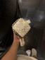 Mới Dễ Thương Miffy Thỏ Lưu Trữ Di Động Kiểm Tra Màu Xanh Chấm Dì Túi Khăn Túi Đựng Mỹ Phẩm Di