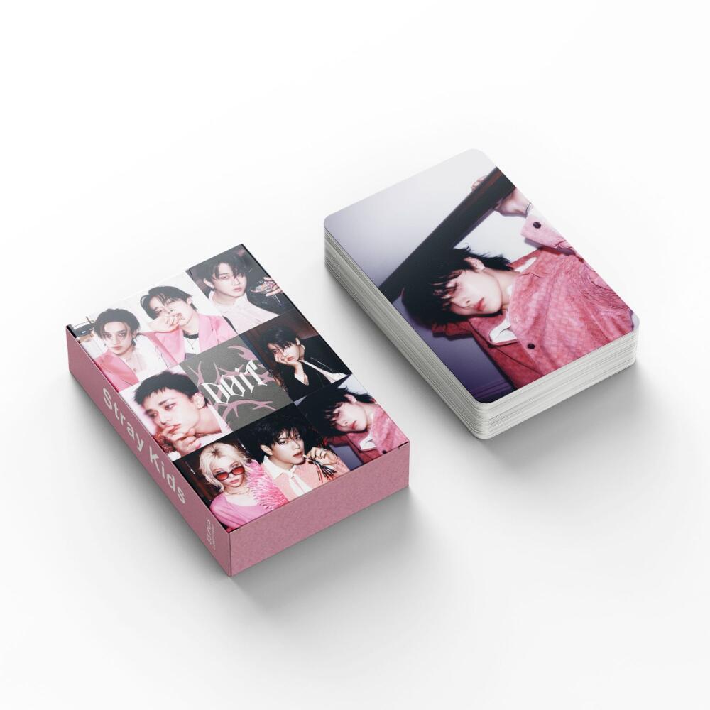 LINXX 55 Chiếc Stray Kids DO IT Album Lomo Cards Bộ Sưu Tập Quạt Thẻ Laser Kpop Boy Band Merch Ngày Lễ Quà Tặng Cho Người Hâm Mộ Sưu Tập Lấp Lánh Miếng