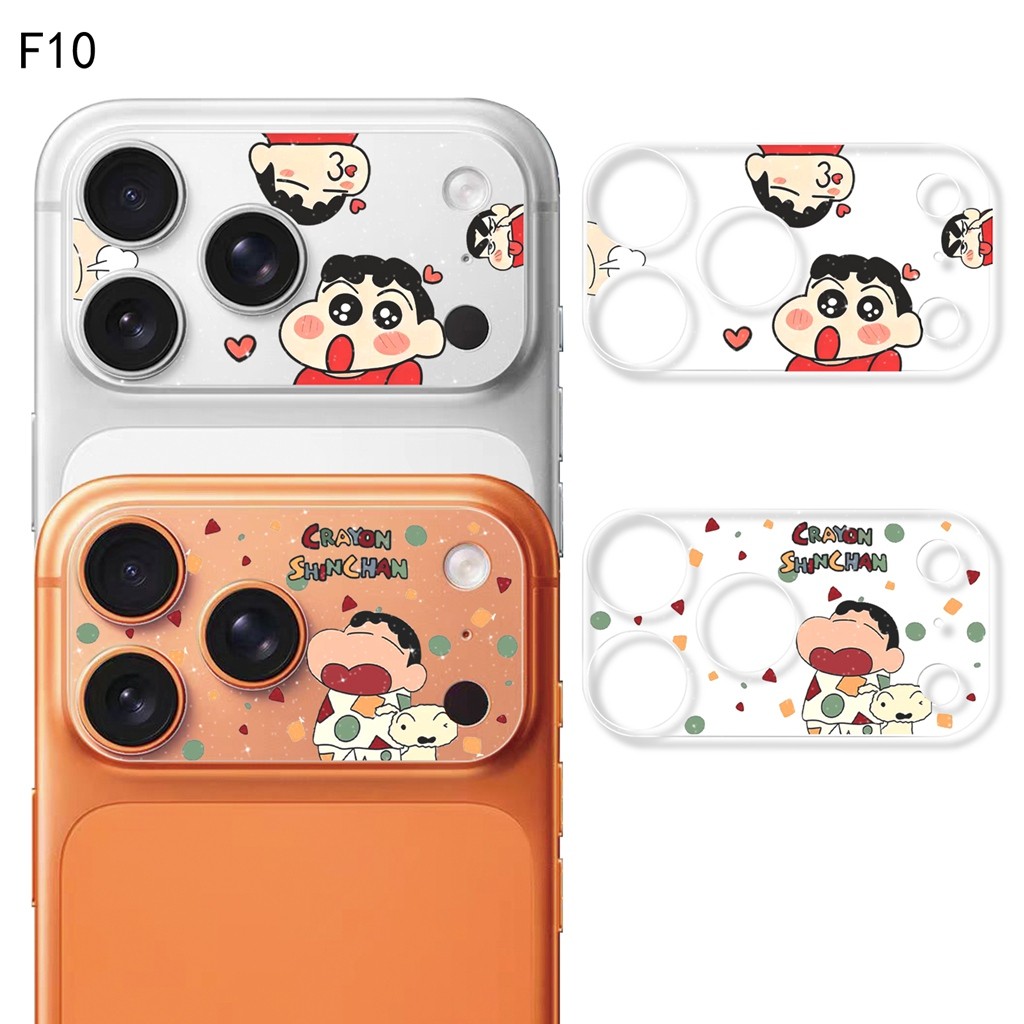 2 Gói Điện Thoại Camera Trang Trí Phim Cho iPhone 17 18 Pro Max Hoạt Hình Đáng Yêu Twinkle Hello Kitty Crayon Shin-chan CNY Phong Phú Điện Thoại Di Động Trong Suốt Mặt Sau Miếng D… – ảnh mô tả chi tiết 11