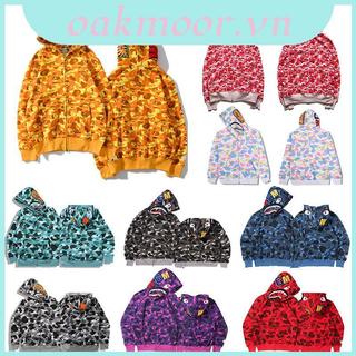 Áo Hoodie Bape In Hình Cá Mập – Chất Liệu Thoải Mái, Phong Cách Đường Phố, Mặc Đi Chơi Hay Đi Làm Đều Chuẩn