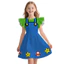 Đồ ngủ bé gái thoải mái với thiết kế tay bay Super Mario cho lứa tuổi 3 tuổi 8 đến