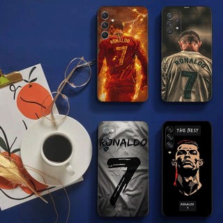 Ốp điện thoại TPU siêu tương thích cho Samsung A07 A17 A56 A36 A26 S25 Fe Edge Plus Vỏ bảo vệ mềm Cristiano Ronaldo CR7 (WD-1)
