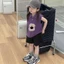 Bé Gái Không Tay Phù Hợp Với Mùa Hè Mới In Hình Hoạt Hình Áo Vest Bé Dáng Rộng Phong Cách Phư