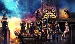 Kingdom Hearts Playmat MTG Yugioh Pokemon TCG trò chơi thẻ 600 * 350 * 2mm