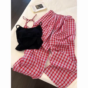 Mùa Hè Retro Mặc Một Bộ Hoàn Chỉnh Của Phụ Nữ Mới Kẻ Sọc Cổ Phong Cách Ngọt Ngào Áo Quần Ống