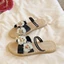 Phong cách đảo Bohemian Flat Beach Sandals La Mã Áo khoác ngoài nữ có váy Dép mùa hè hai mặt