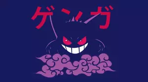 Thảm chơi Pokemon TCG Gengar TCG | Bàn di chuột | Phép thuật tập hợp | Yu-Gi-Oh |