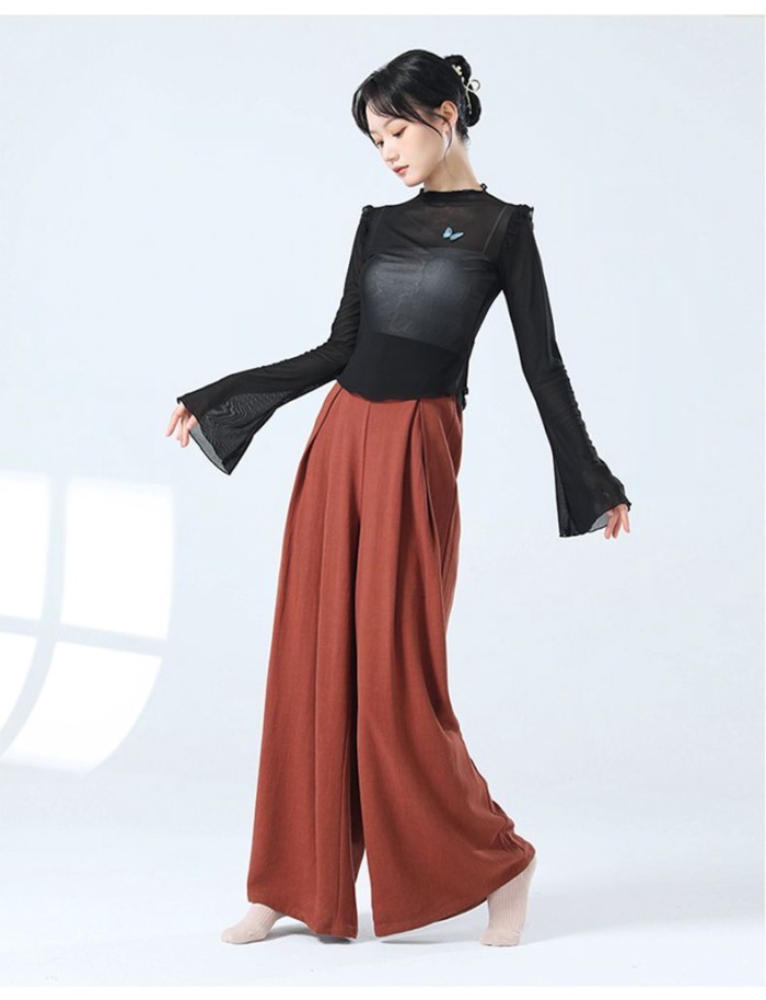Quần ống thẳng, quần tập múa, quần múa hiện đại, quần múa nữ, quần múa cổ điển, quần ống rộng thanh