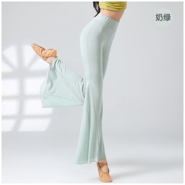 Múa Trung Quốc múa cổ điển thanh lịch quần đuôi cá lưới tập quần múa dân tộc người lớn tập múa q